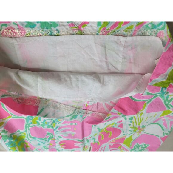 Lilly Pulitzer Floral Sleeveless Zip Straight Shift Dress 100% Cotton - Size 0 - Picture 6 of 9